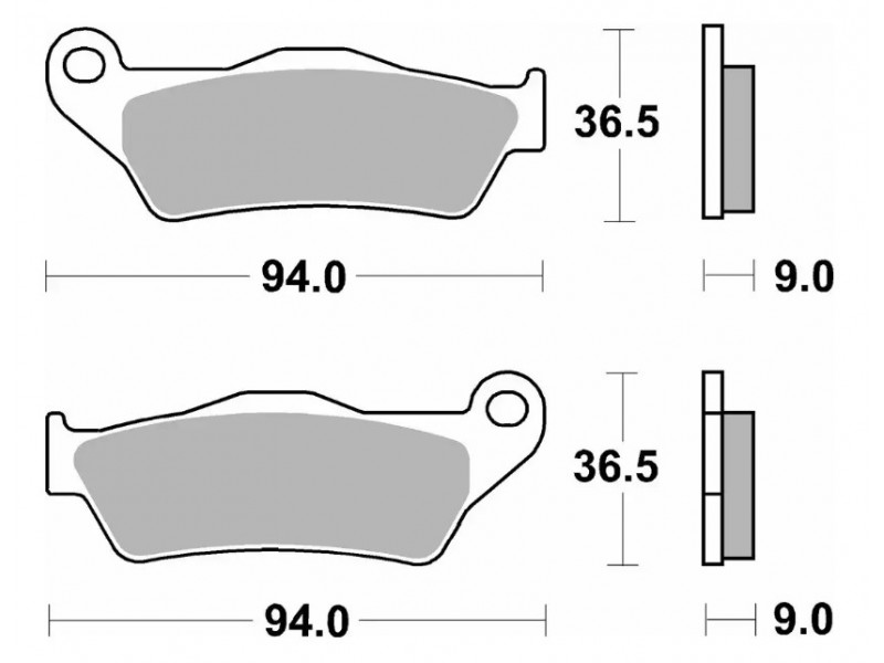 Гальмівні колодки SBS Ultra Quit Brake Pads, Ceramic 924H.HF